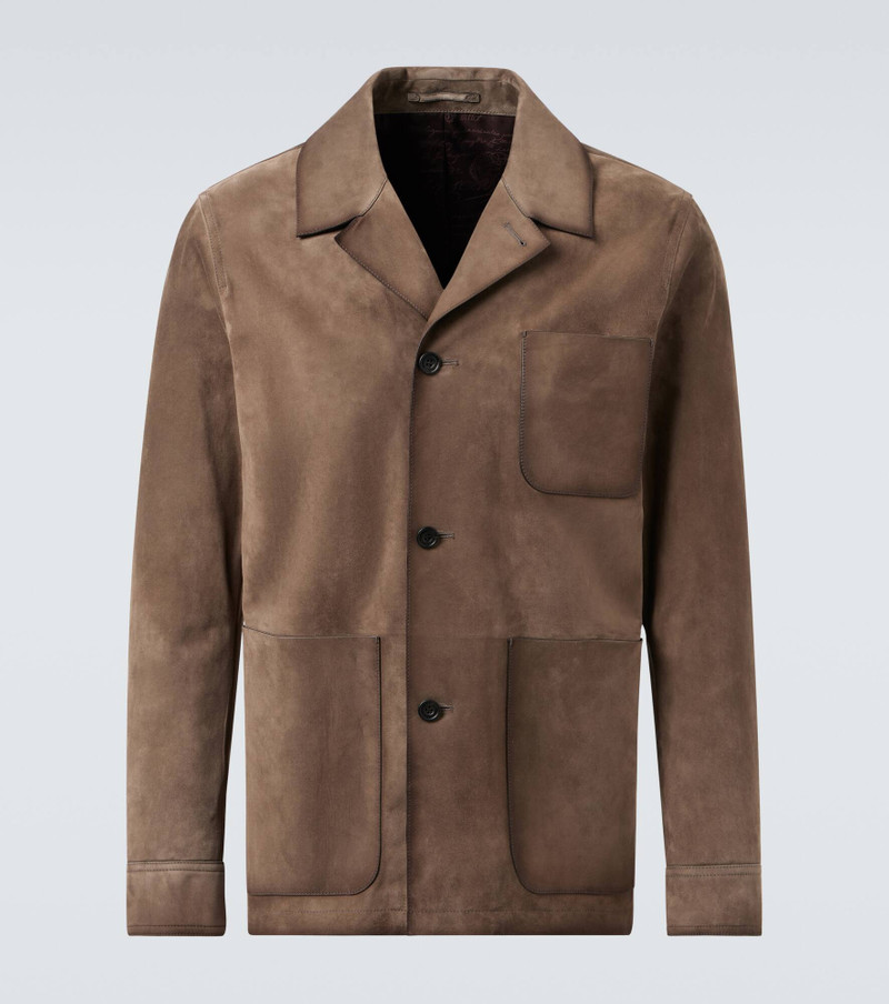 Patina suede jacket 1