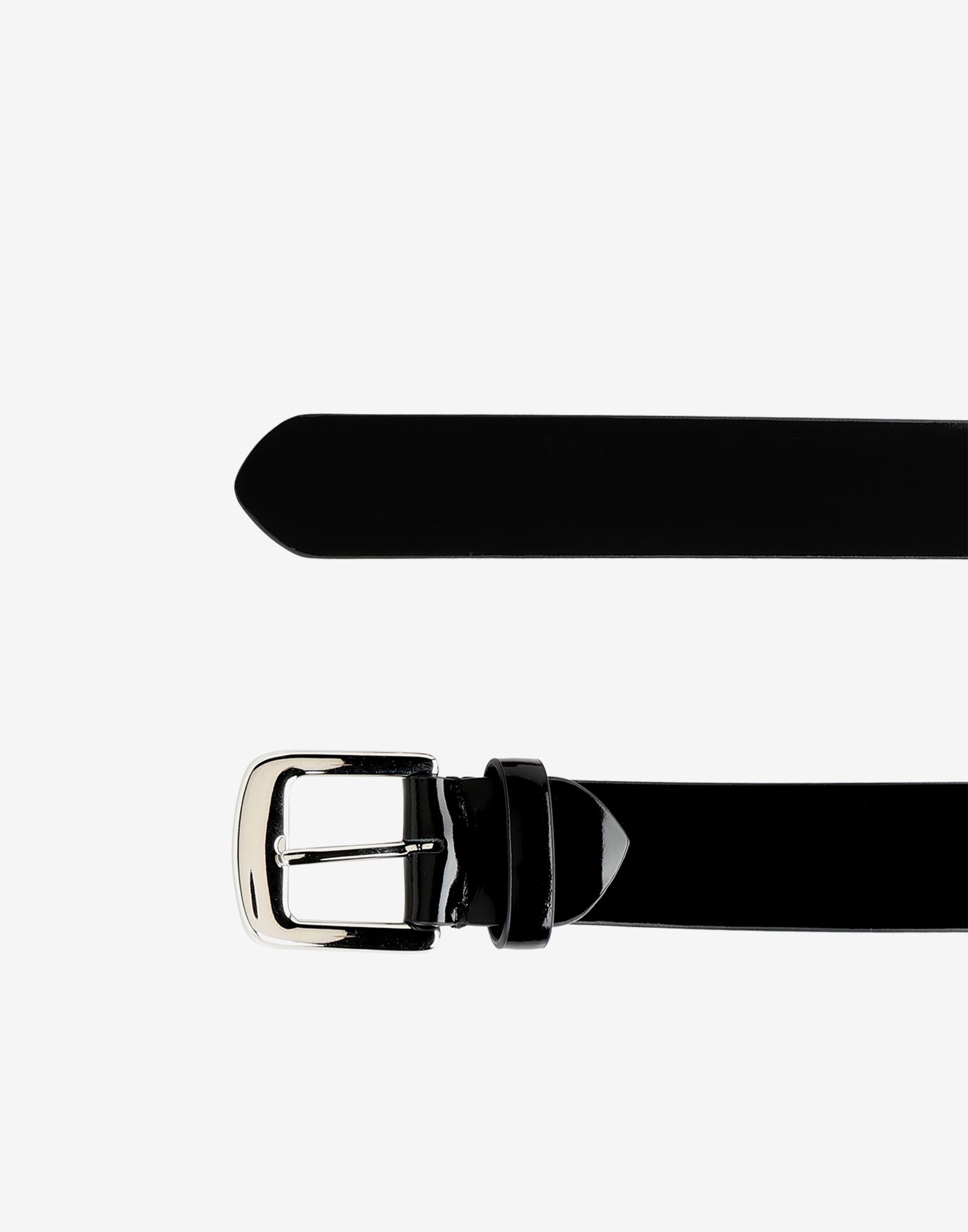 Brushed leather belt - 2