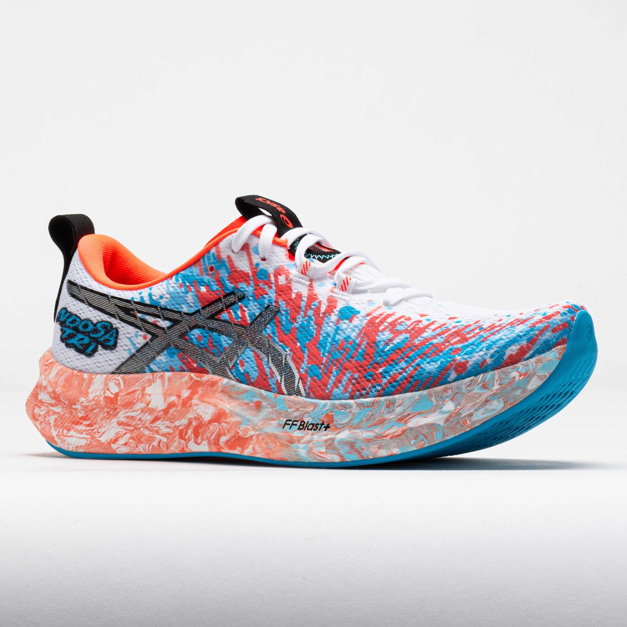 ASICS Noosa Tri 16 Men's White/Sunrise Red - 5