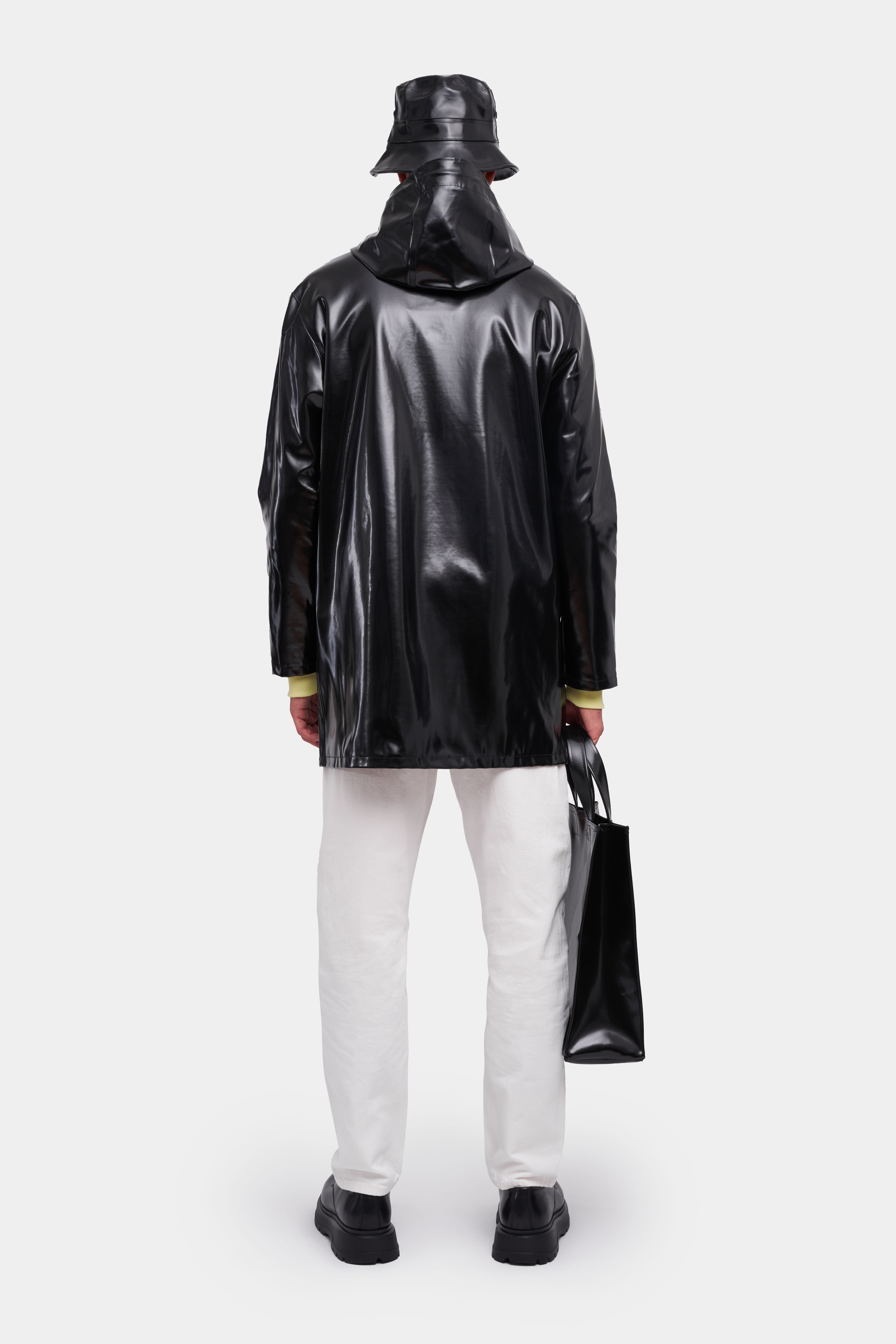 Stockholm Opal Raincoat Black - 4