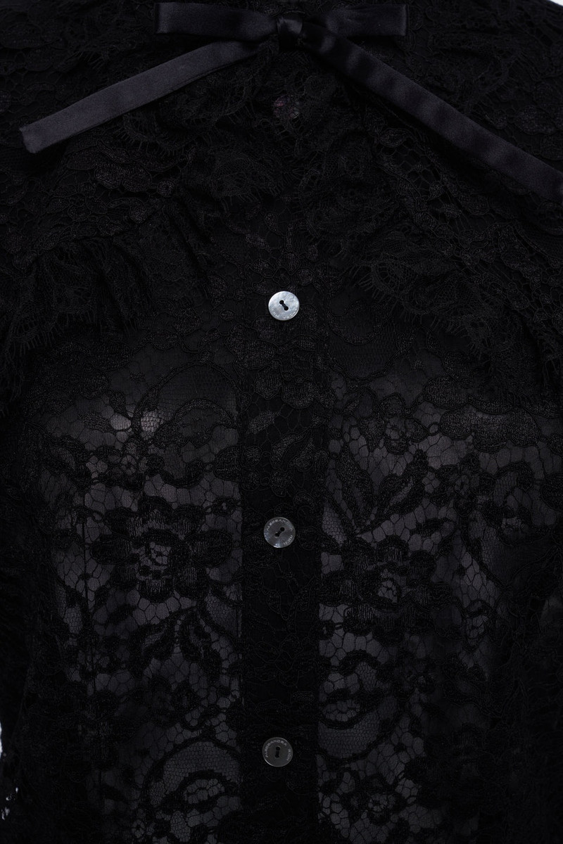 LACE BLOUSE WITH CAPE 3