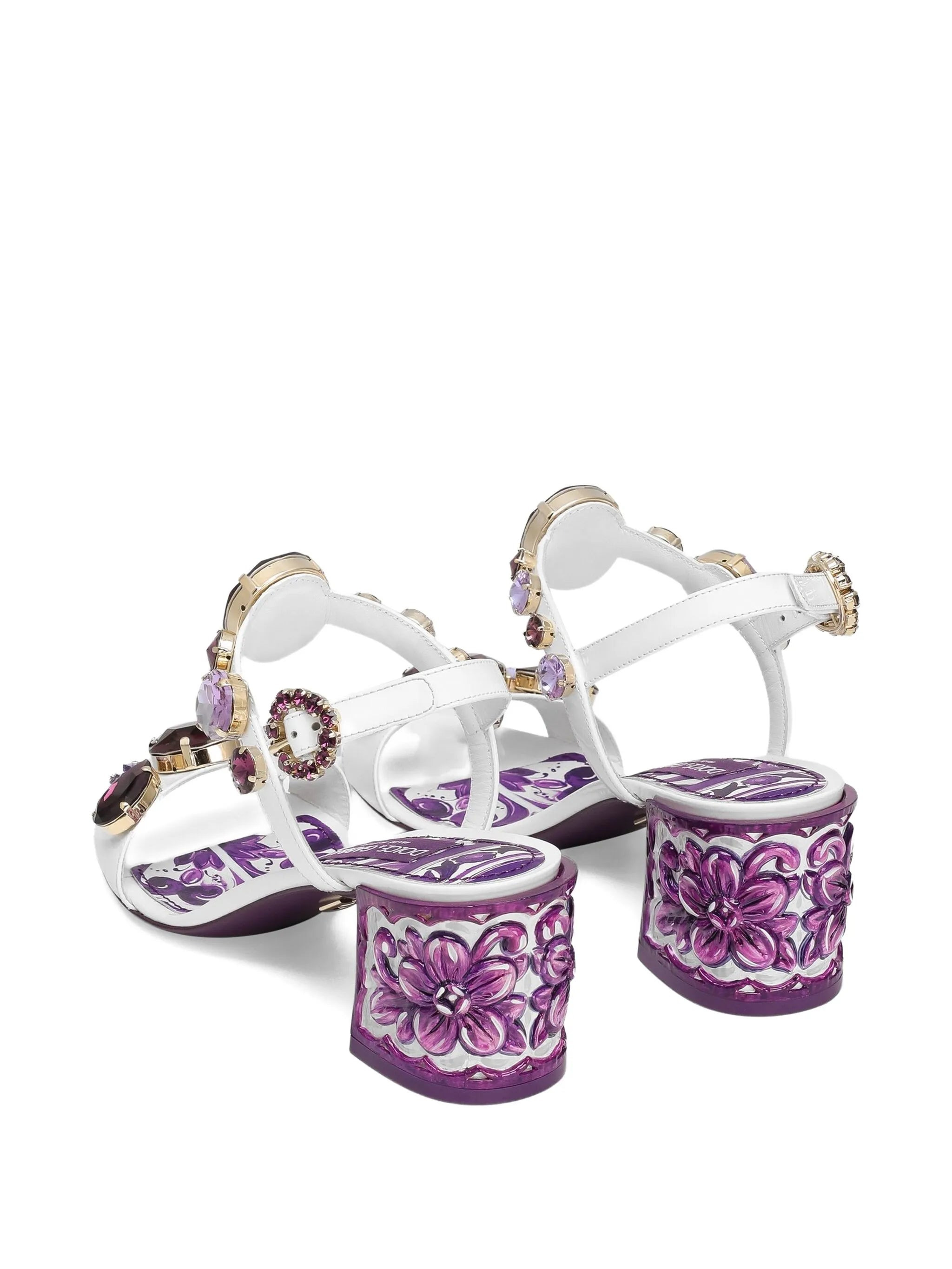 60mm Keira leather sandals - 3