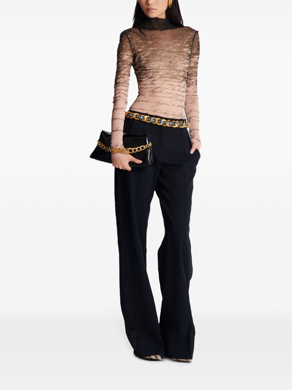 Love Letter-print top - 2