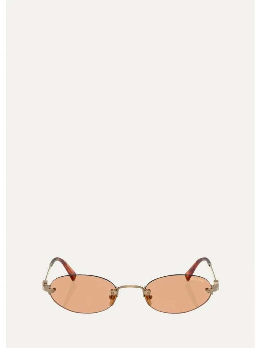 A54S 51MM Oval Sunglasses - 1