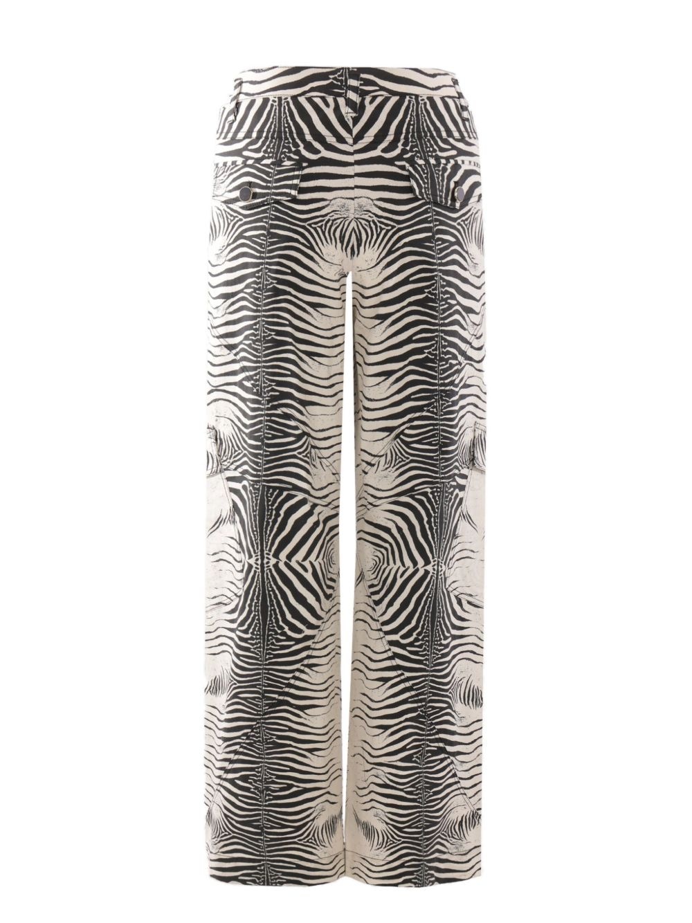 tigress-print trousers - 2