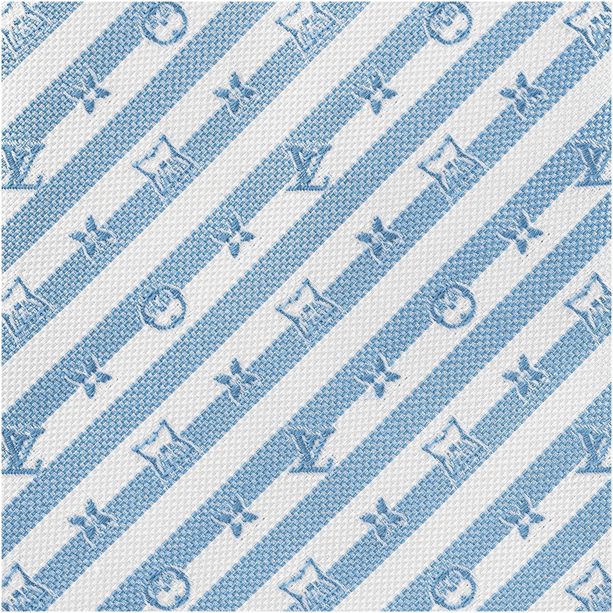 Monogram Two-Tone Stripes Tie - 3