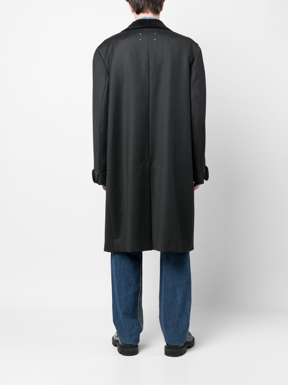 Work-in-Progress wool coat - 4