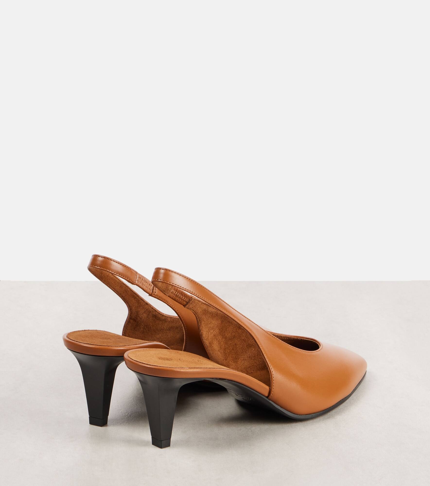 Rebecca leather slingback pumps - 2