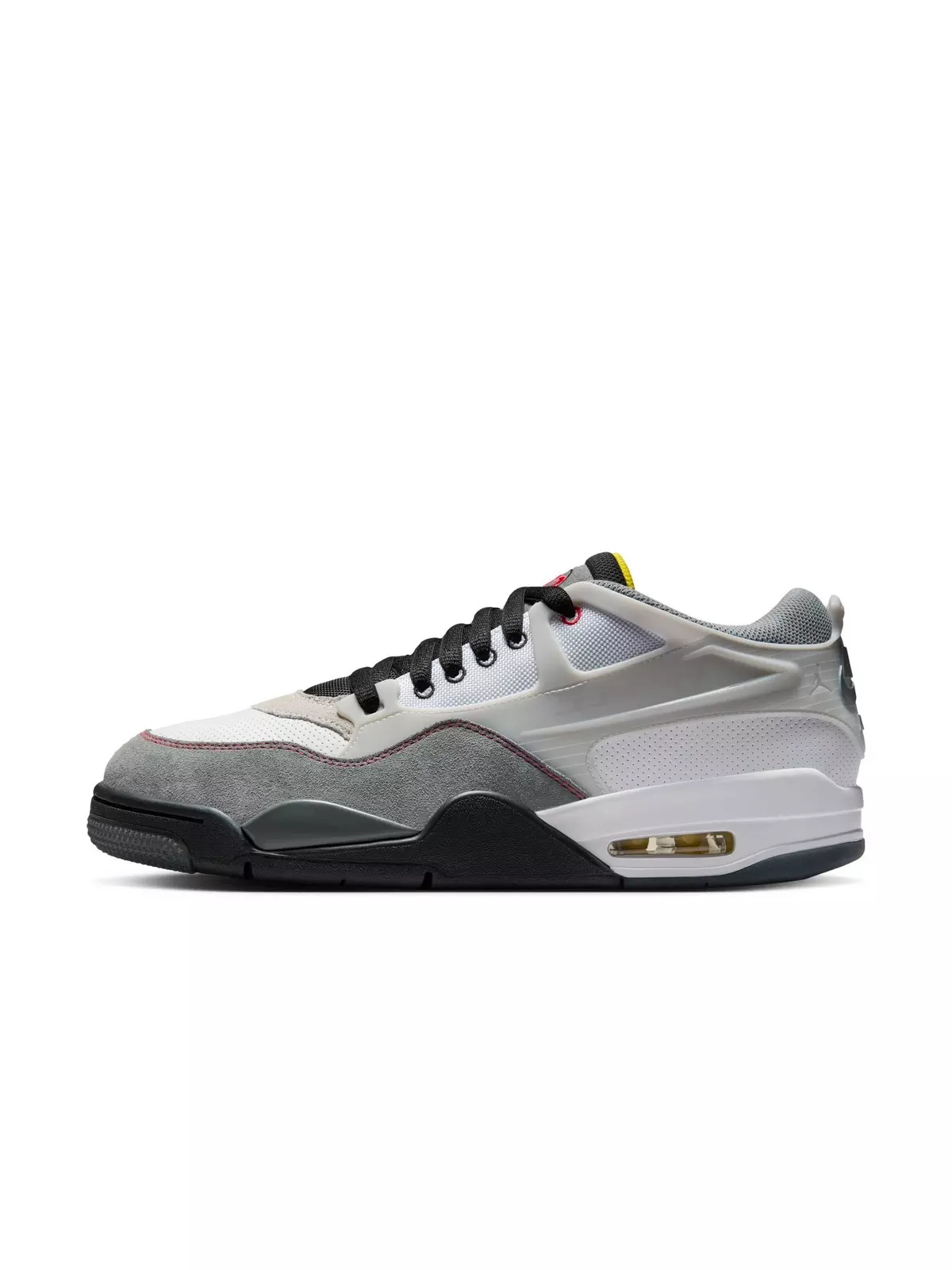 4 RM Premium "White/Fire Red/Black/Smoke Grey" Men's Shoe - 3