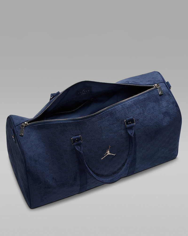 Jordan Suede Monogram Duffel (40L) 4