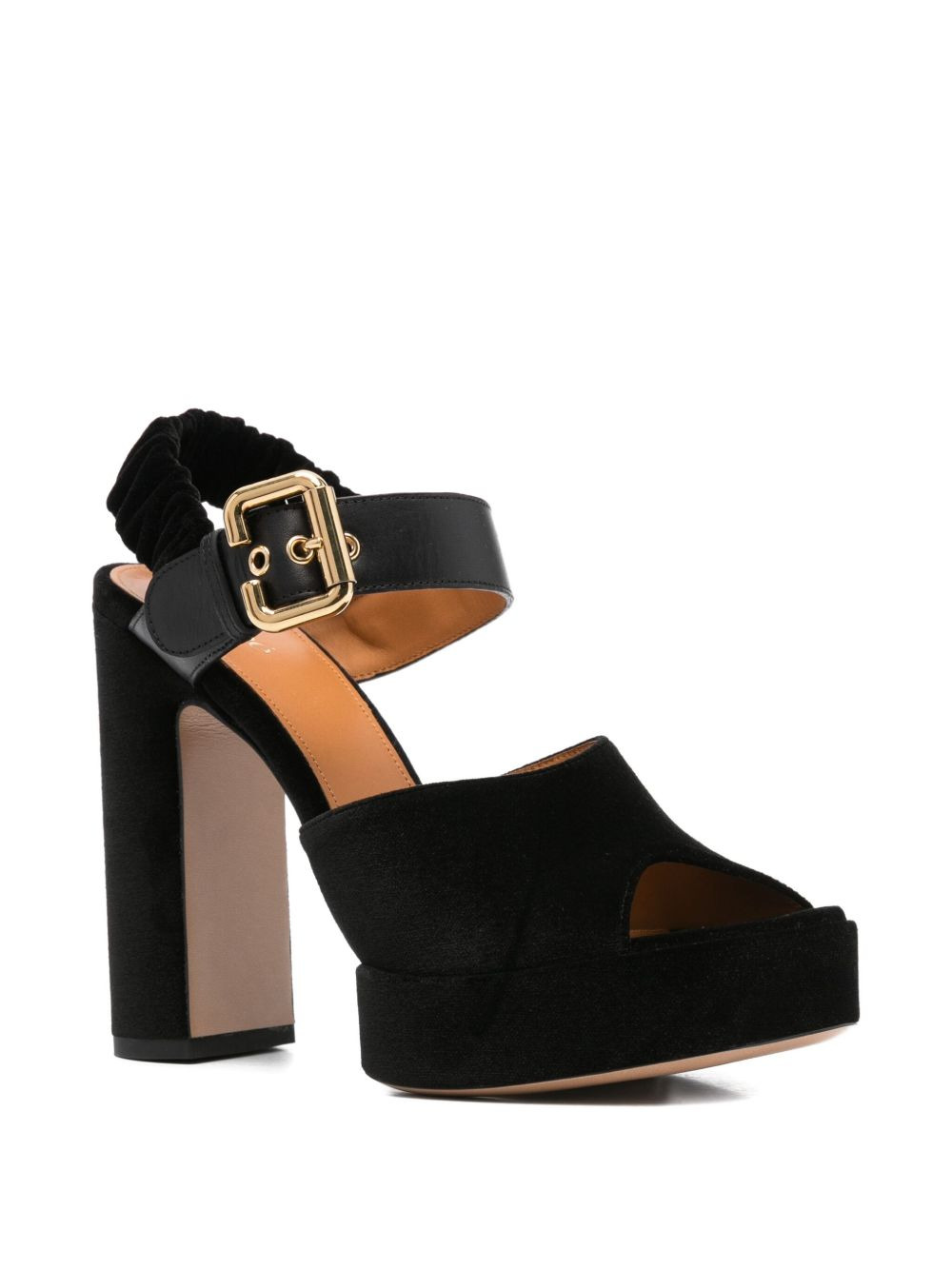 95mm Aria buckle-fastening platform sandals - 2