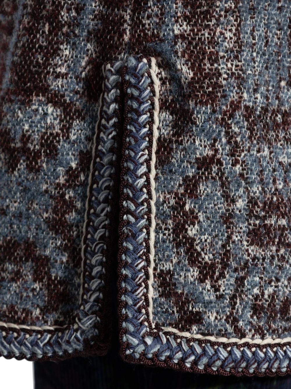 patterned-jacquard gilet - 5