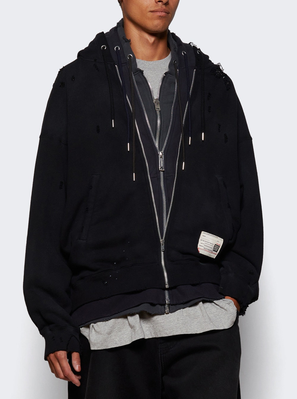 Triple Layered Parka Black - 2