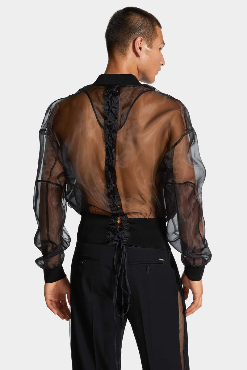 X-RAY SHEER BOMBER - 4