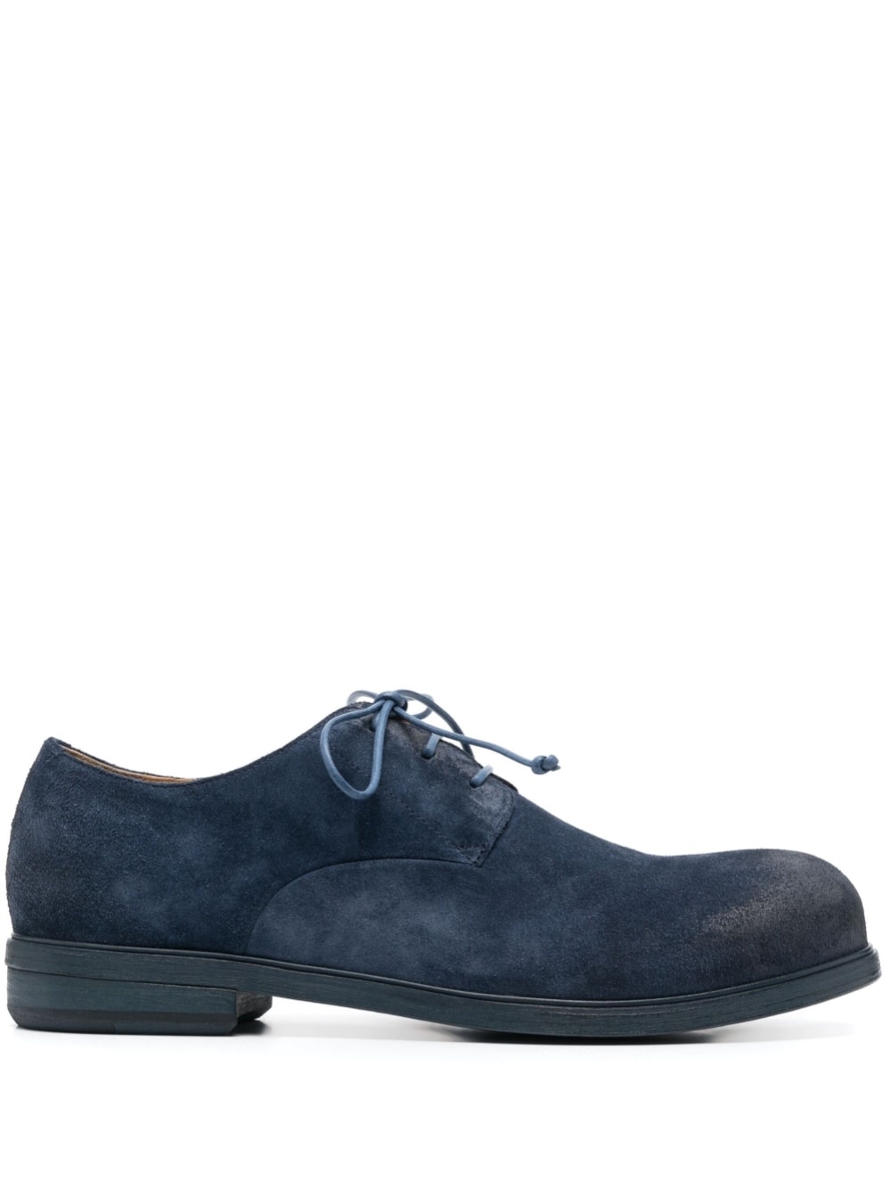 lace-up leather derby shoes - 1