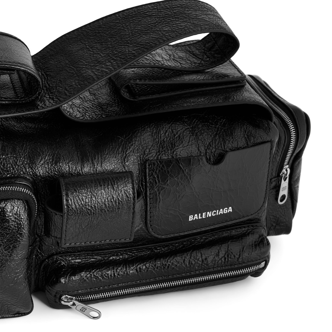 Superbusy Small Sling Bag  in Black - 4