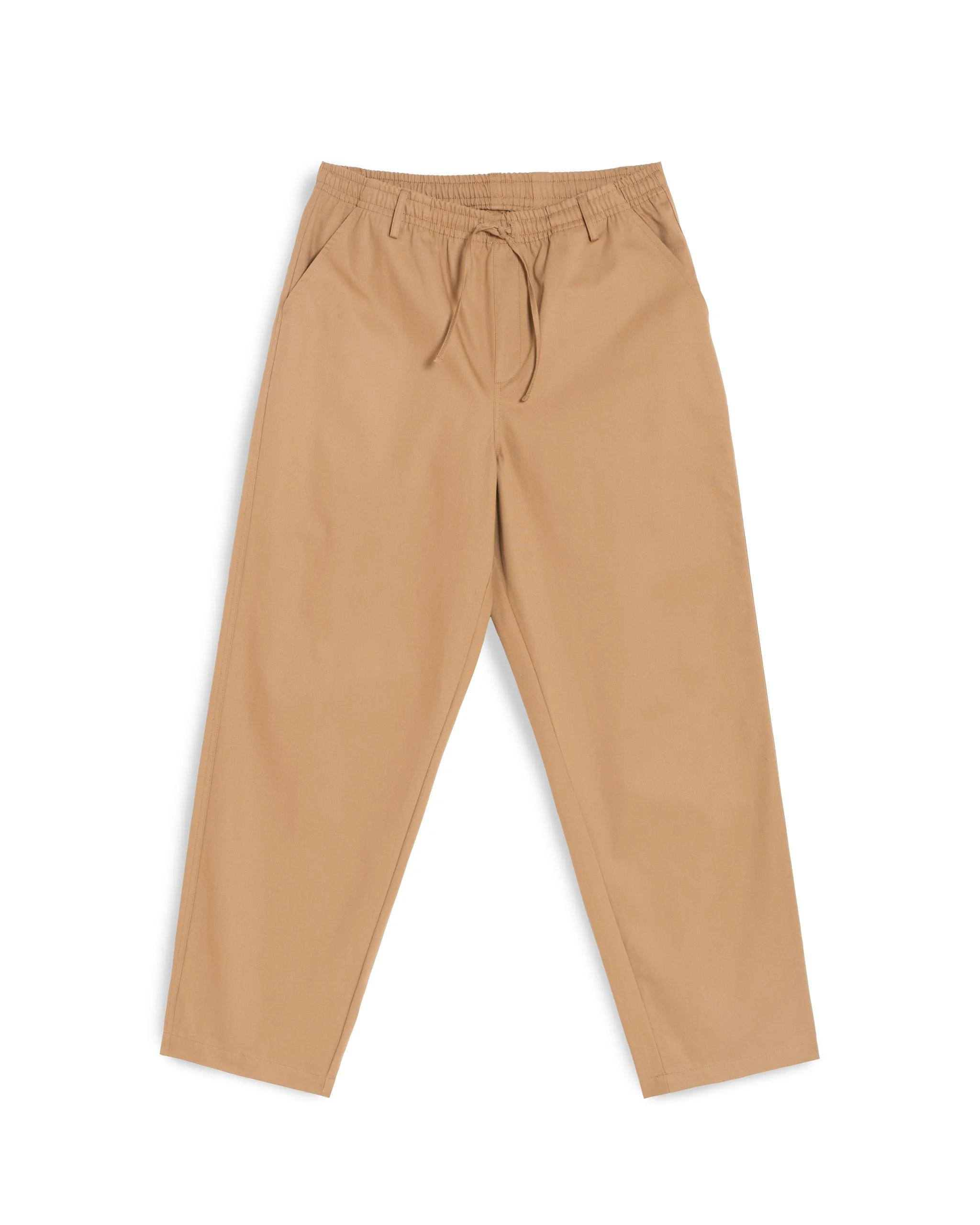 Khaki Herringbone Leisure Pant - 1