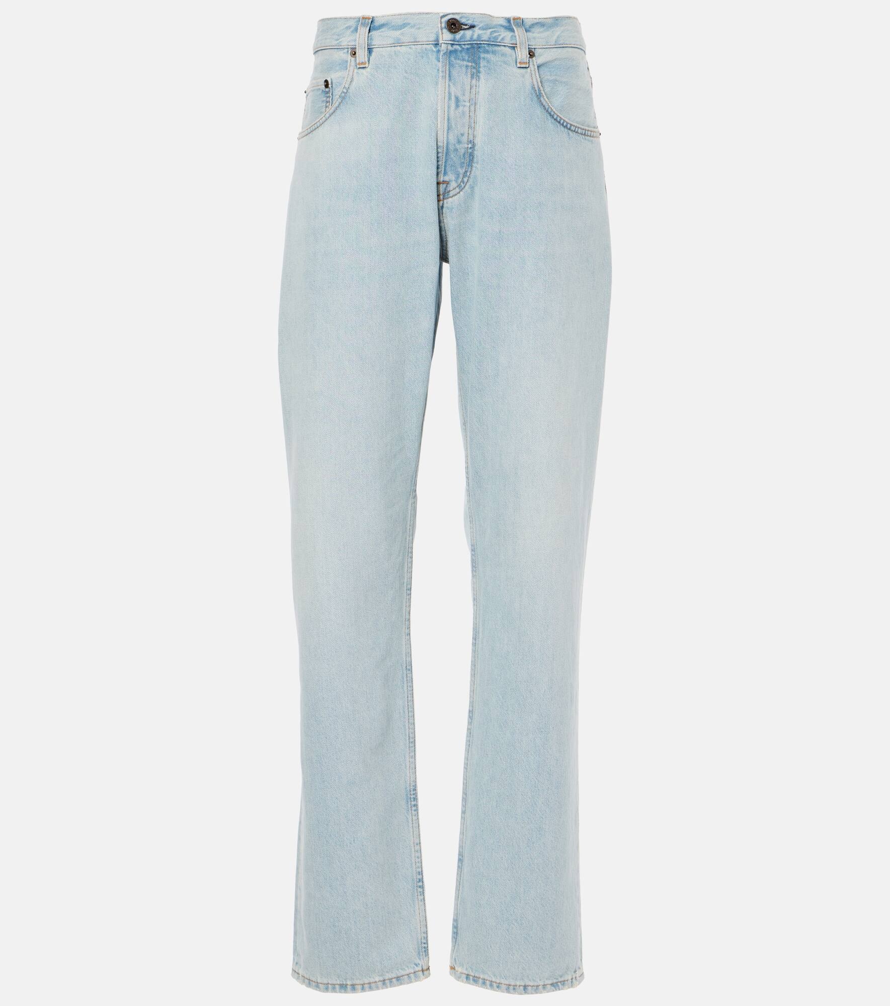 Low-rise wide-leg jeans - 1