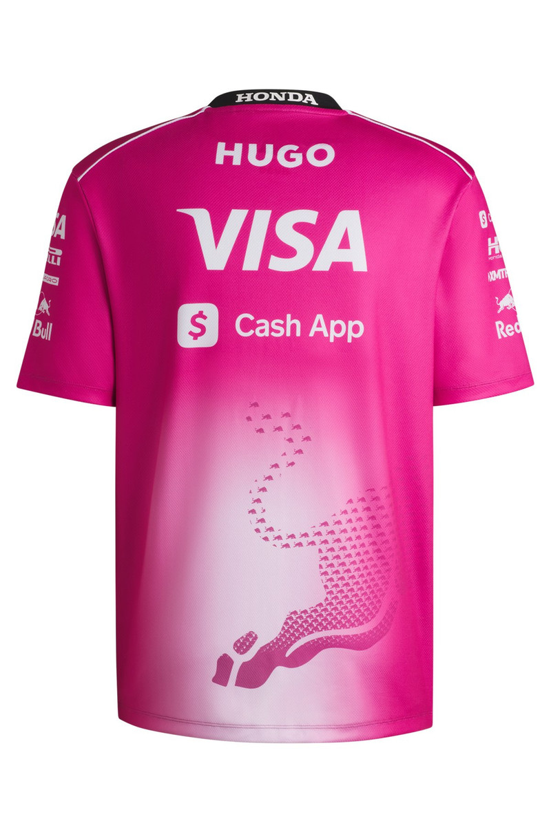 HUGO X VCARB FANWEAR SUMMER REPLICA T-SHIRT WITH BULL MOTIF 6