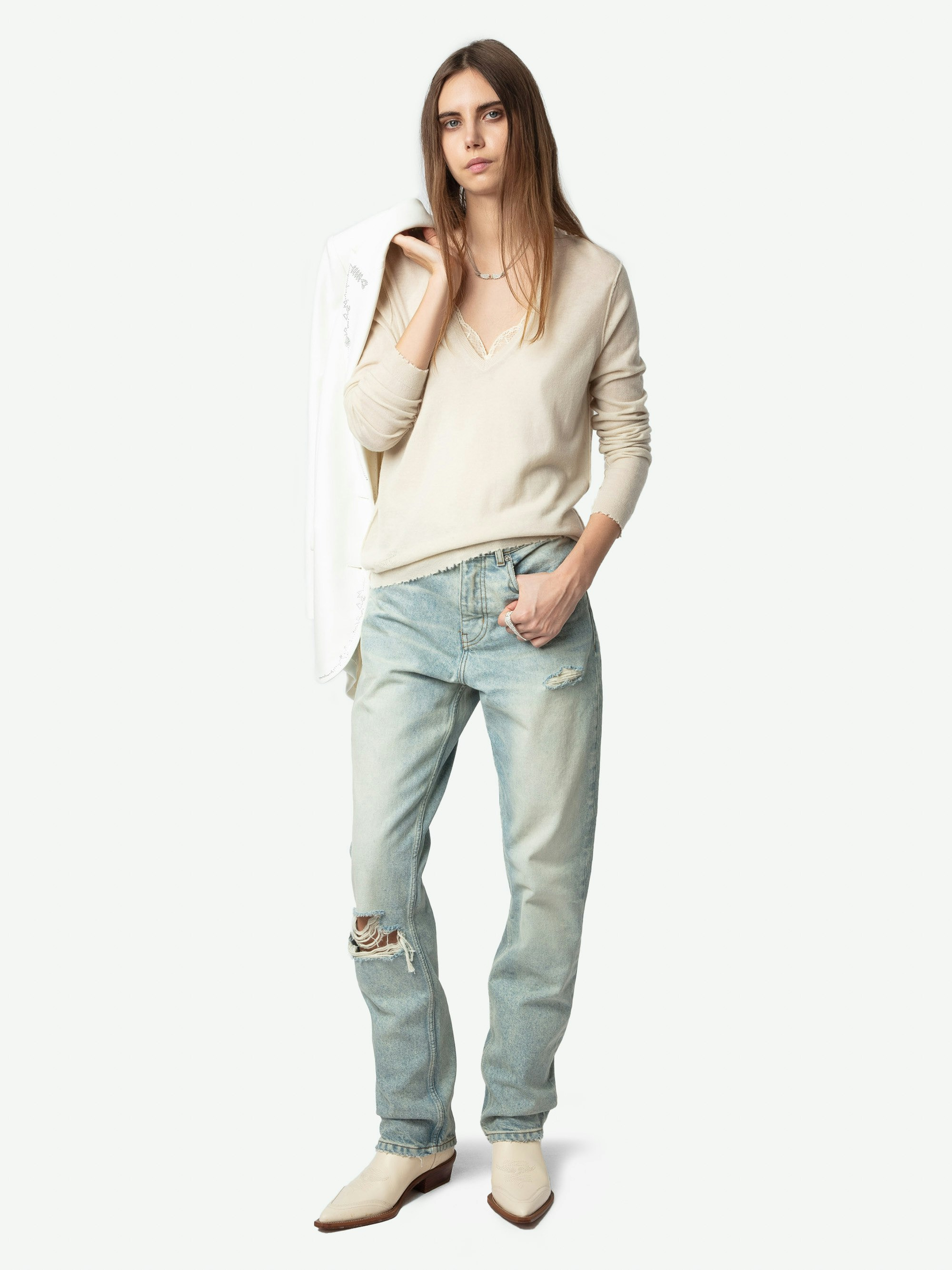 Rivy Cashmere Sweater - 2