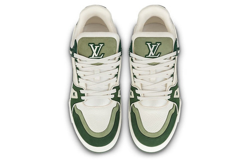 Louis Vuitton LOUIS VUITTON LV Trainers 'Green' 1ABLVR outlook