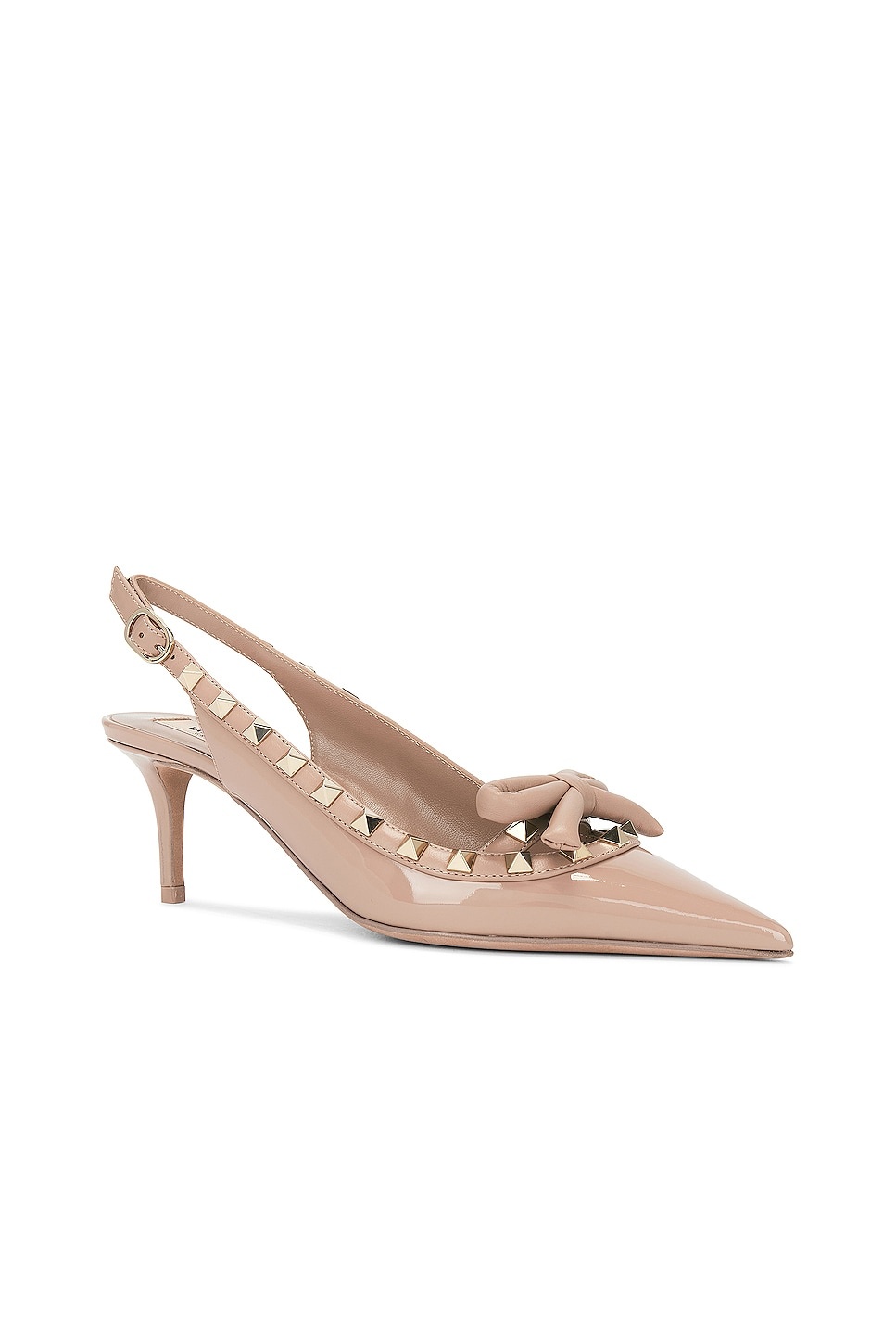 Rockstud Bow Sling Back Pump - 2