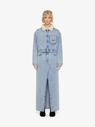 Givenchy SKIRT IN DENIM WITH SLIT outlook