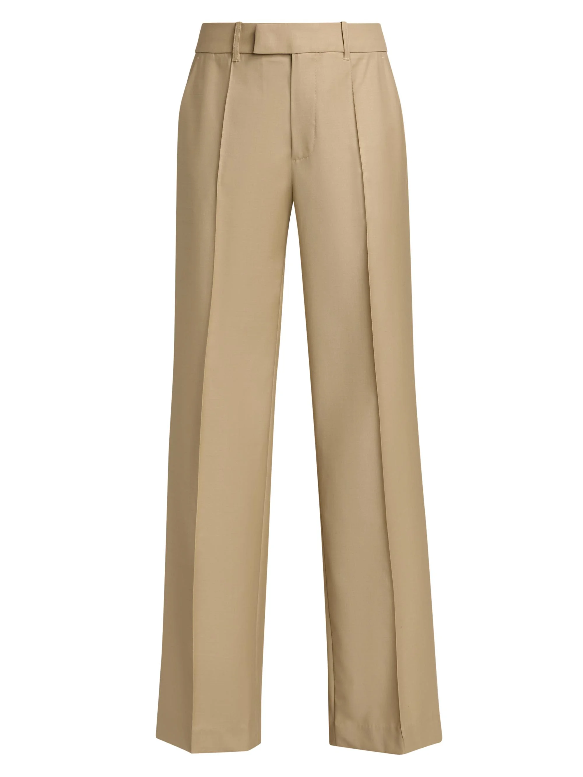 Women's Rowley Wool-Blend Pants - Tan - 1
