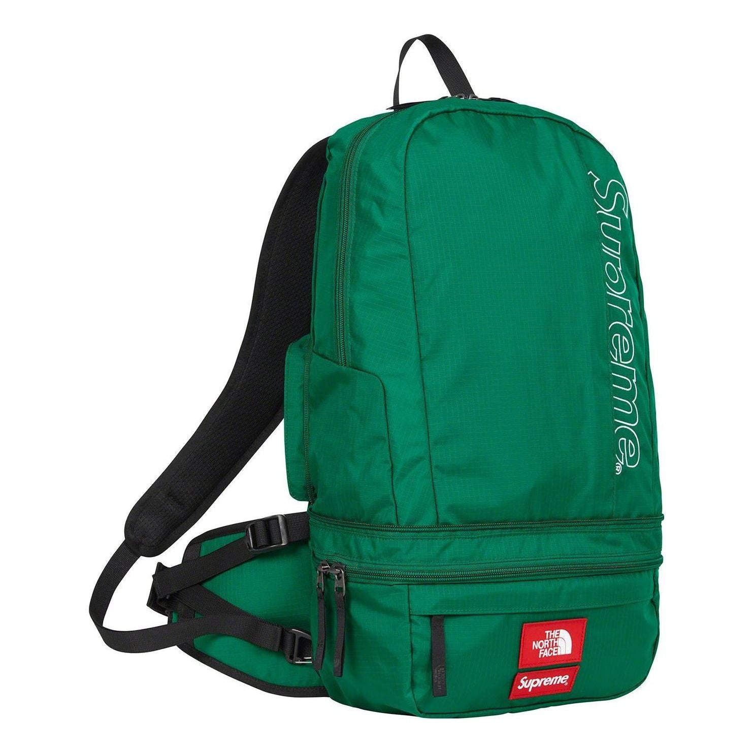 Supreme x The North Face Trekking Convertible Backpack And Waist Bag 'Green Red' SUP-SS22-755 - 4