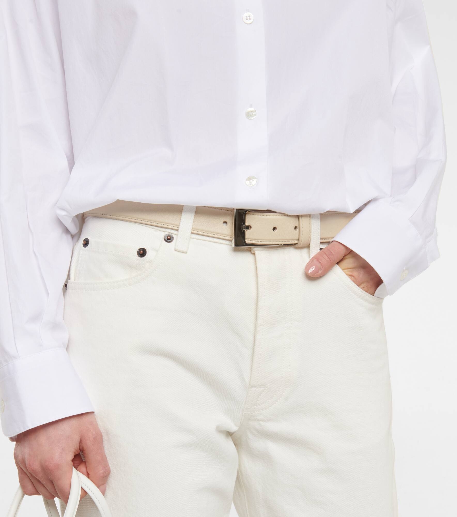 Jewel leather belt - 2