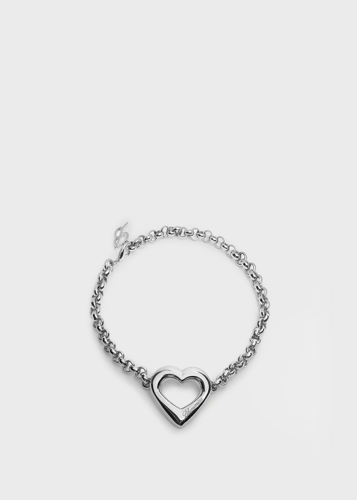 CHOKER WITH METAL HEART - 1