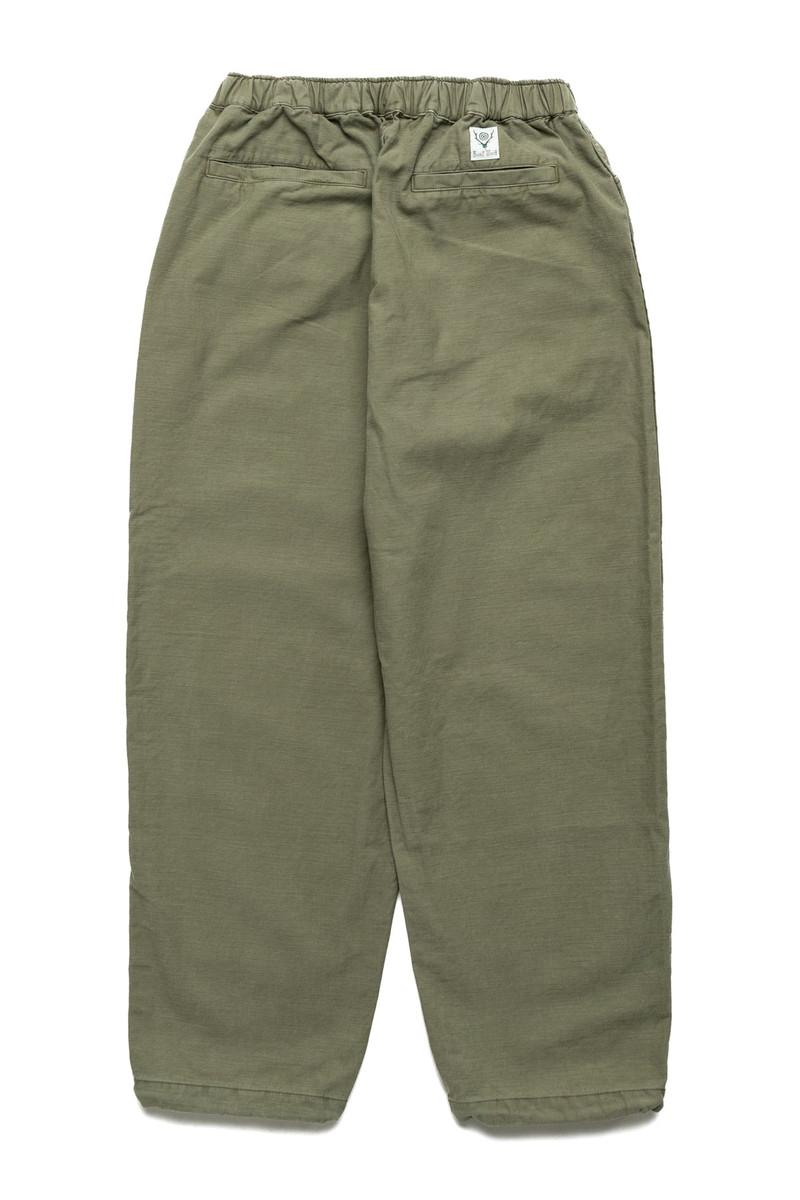 South2 West8 Belted Logger Pant Reversed Sateen - Olive outlook