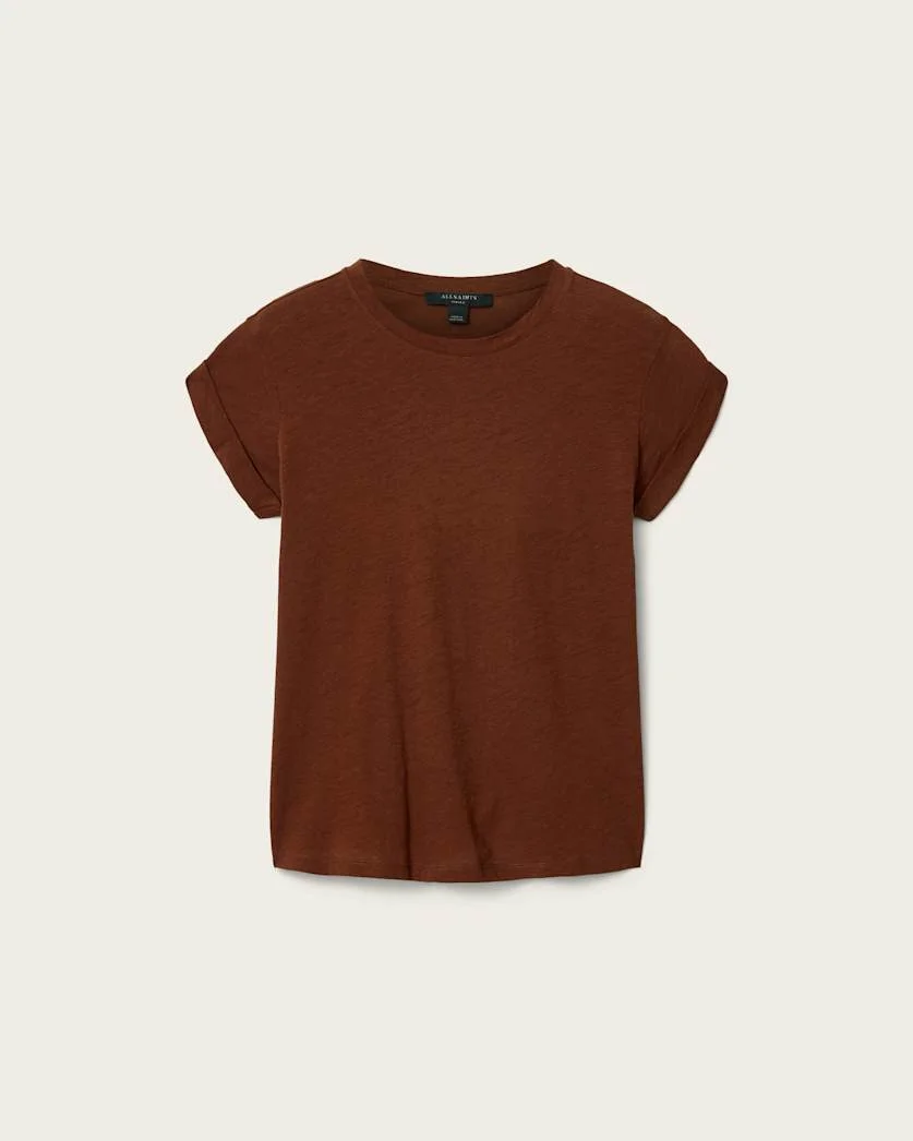 ANNA CREW NECK SHORT SLEEVE T-SHIRT - 1