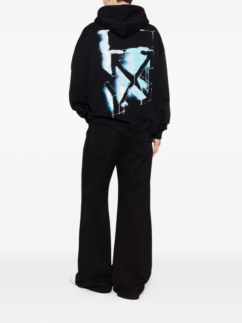 Off-White drawstring hoodie outlook