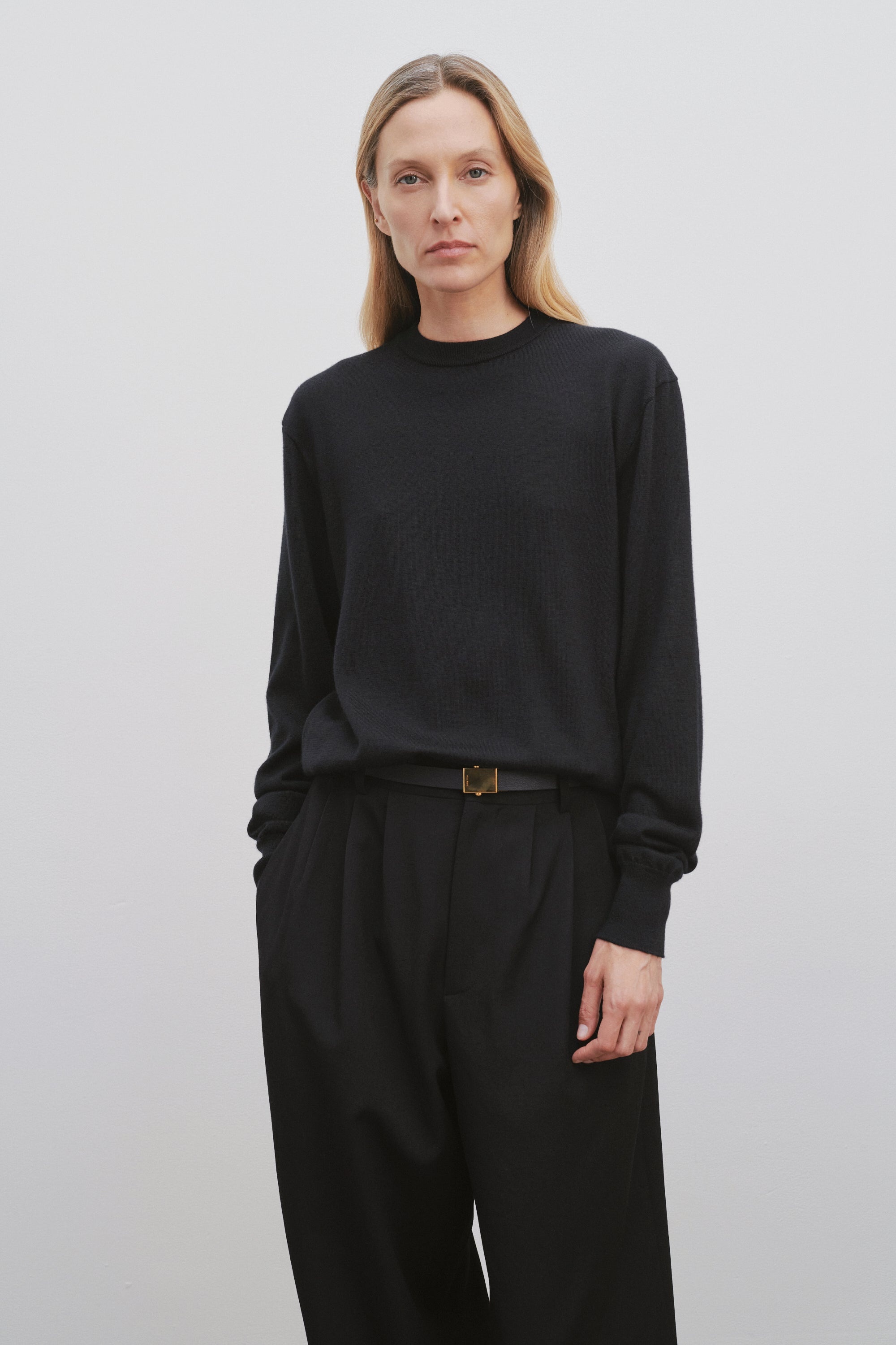 Druyes Top in Wool and Cashmere - 3