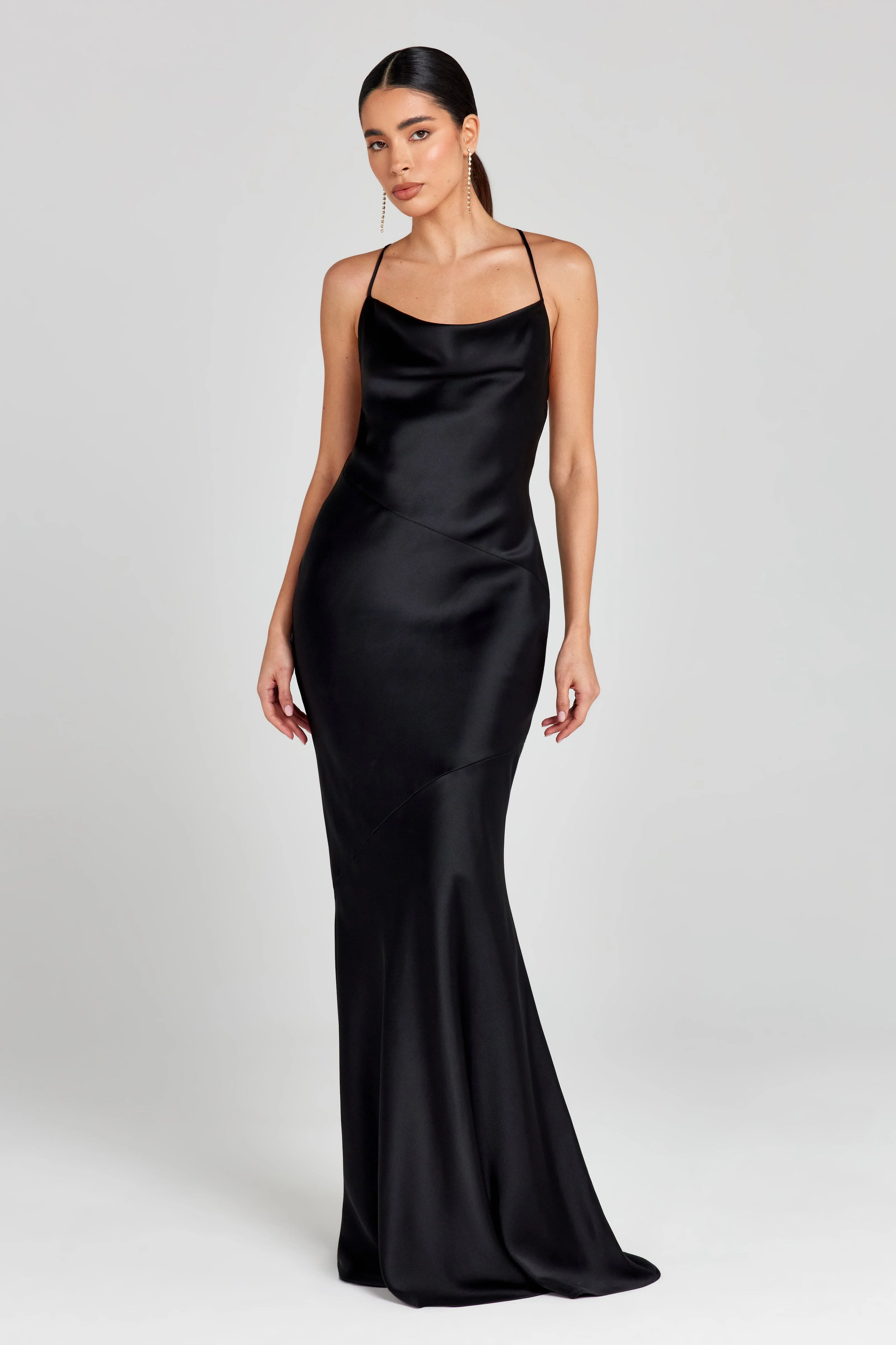 Abigail Black Dress - 1