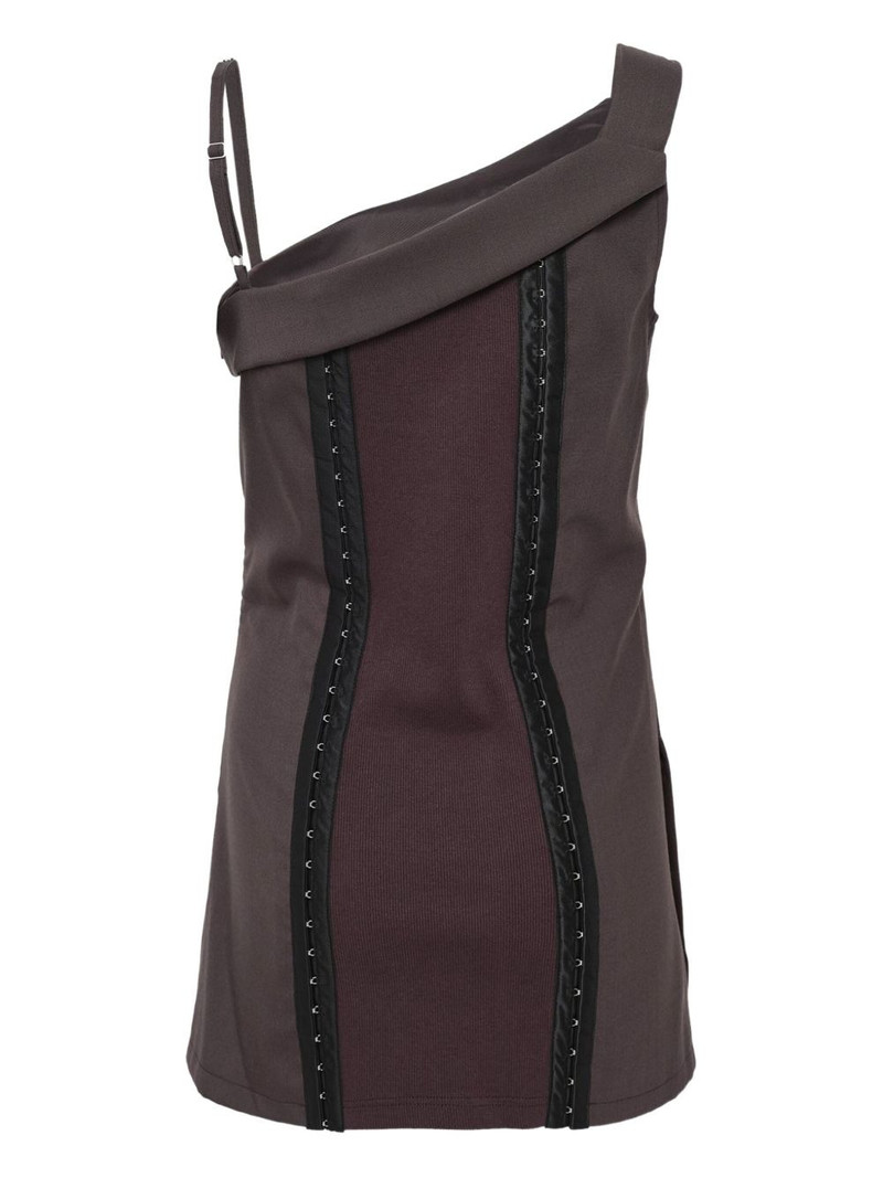 BONBOM asymmetric sleeveless top outlook