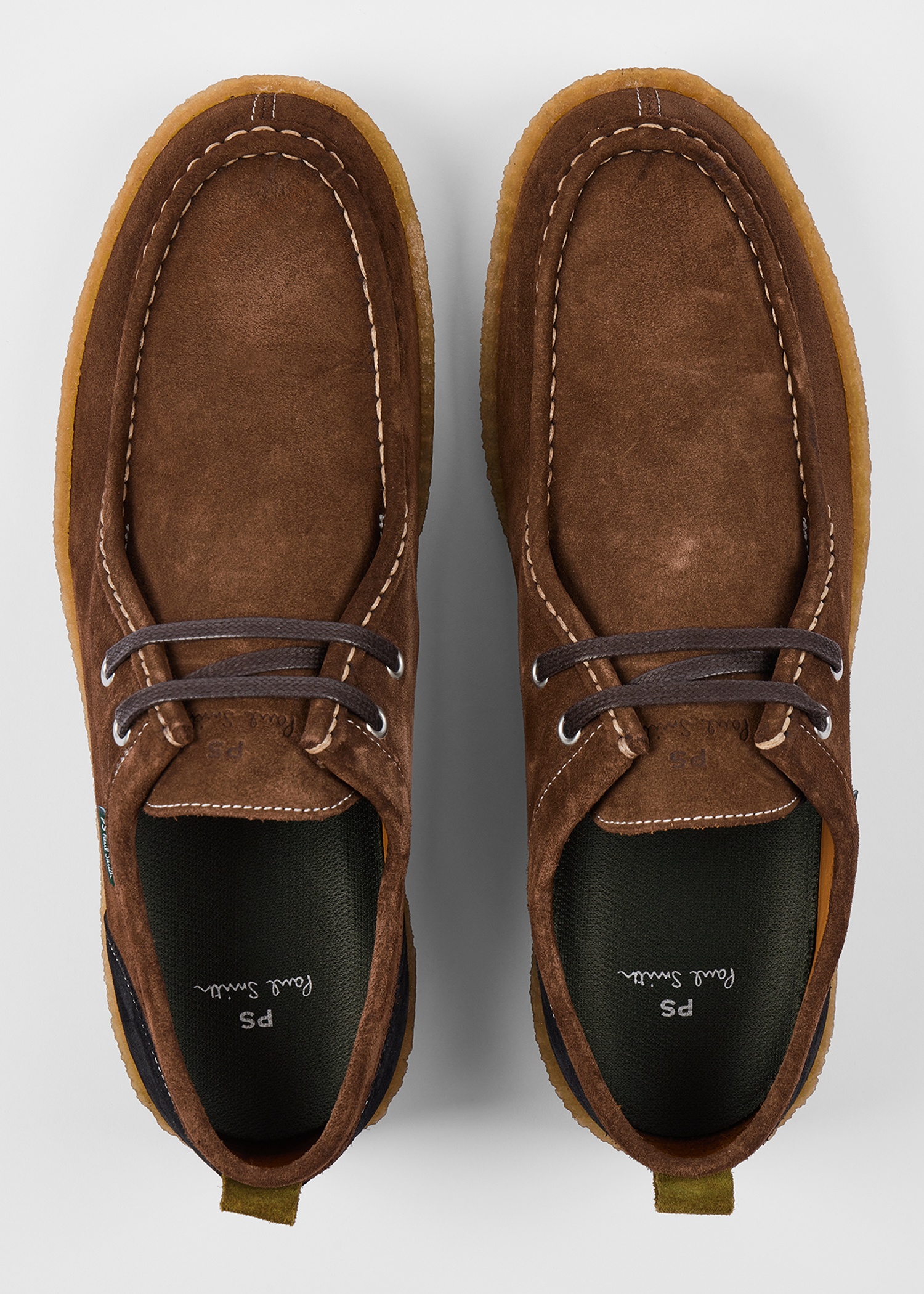 Dark Brown Suede 'Buster' Shoes - 3