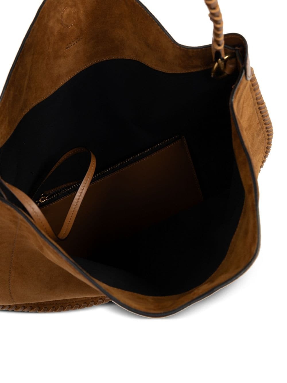 slouch-body leather bag - 5