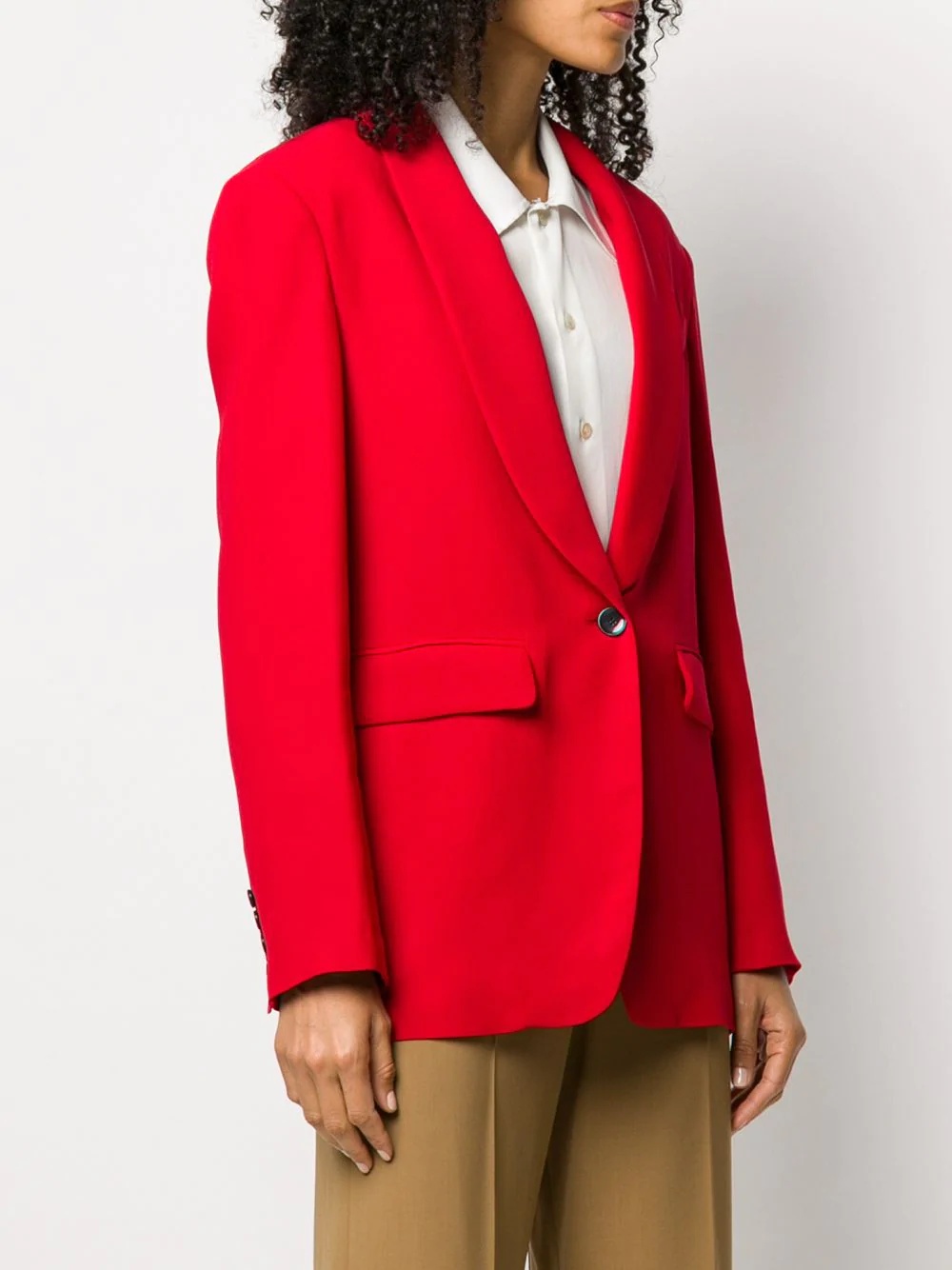 shawl-lapel tailored blazer - 3