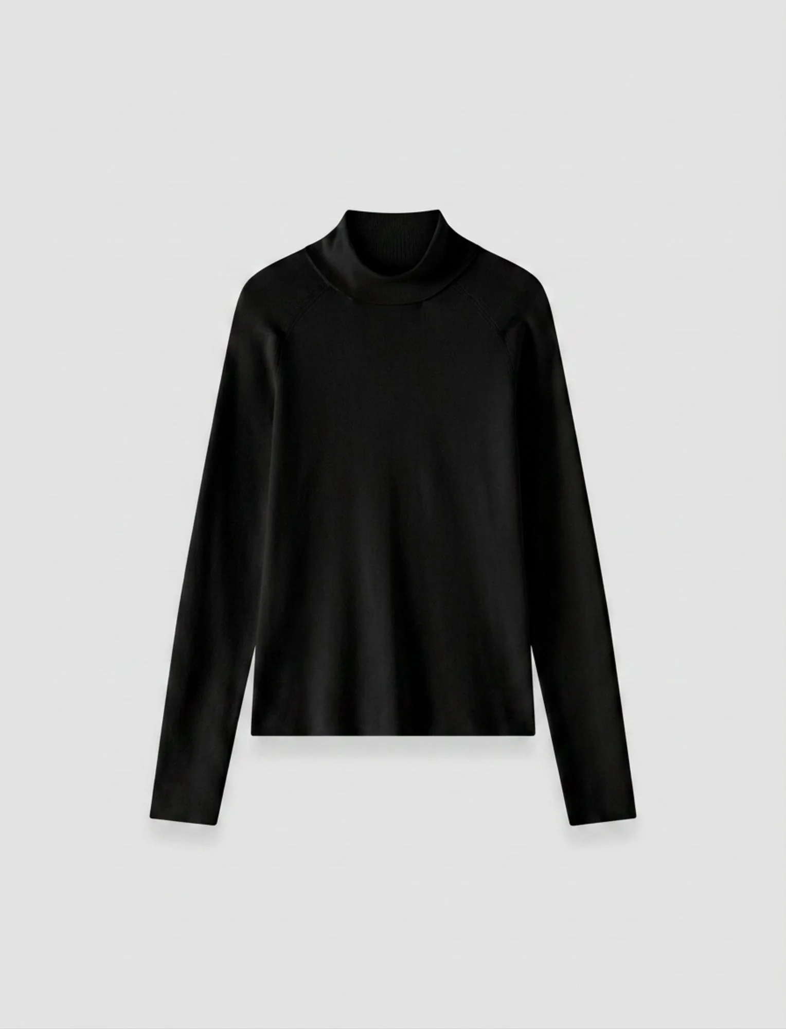 Lola Silk Stretch High Neck Top - 1