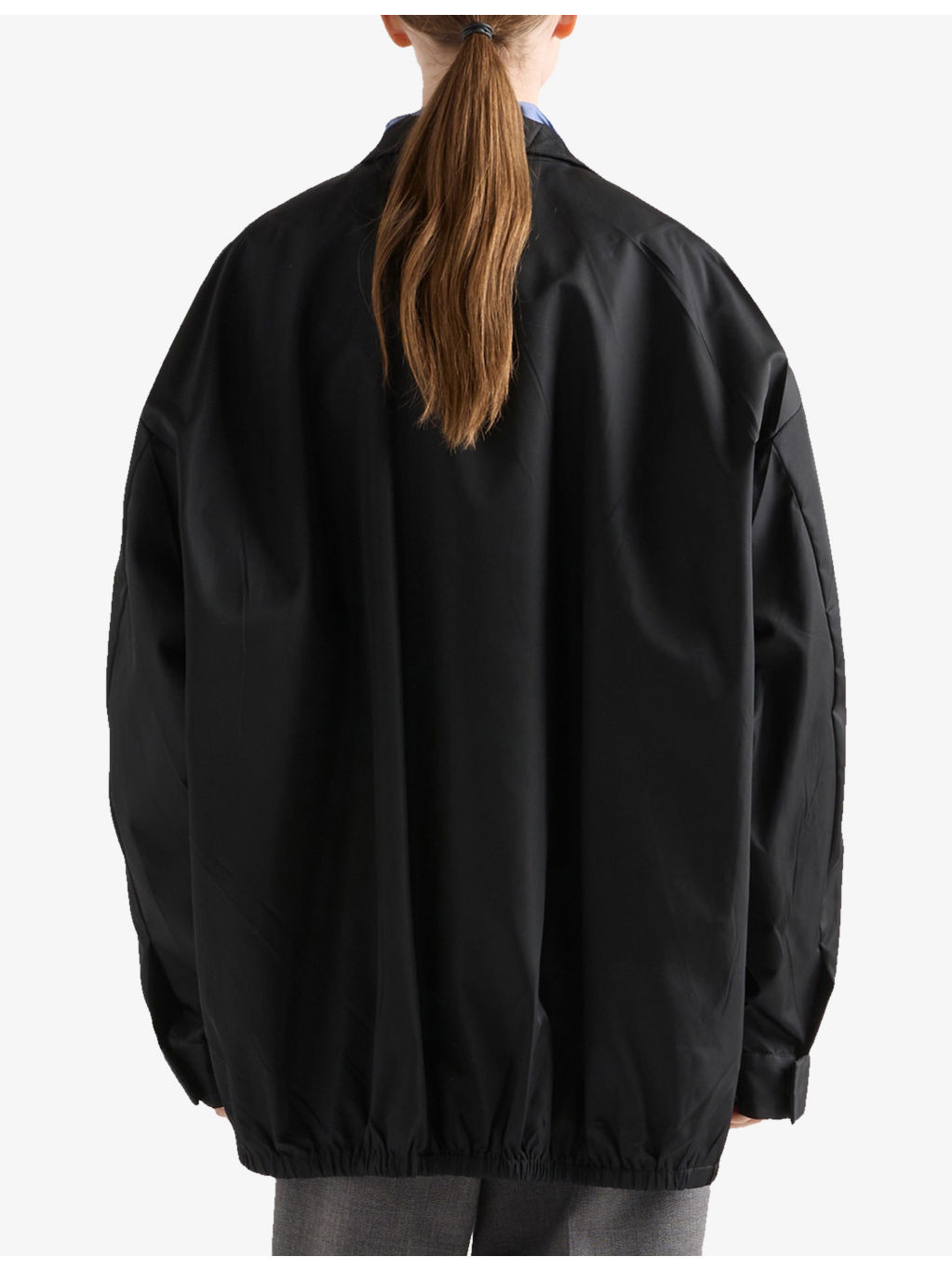 Loose-Fit Re-Nylon Blouson Jacket - 4