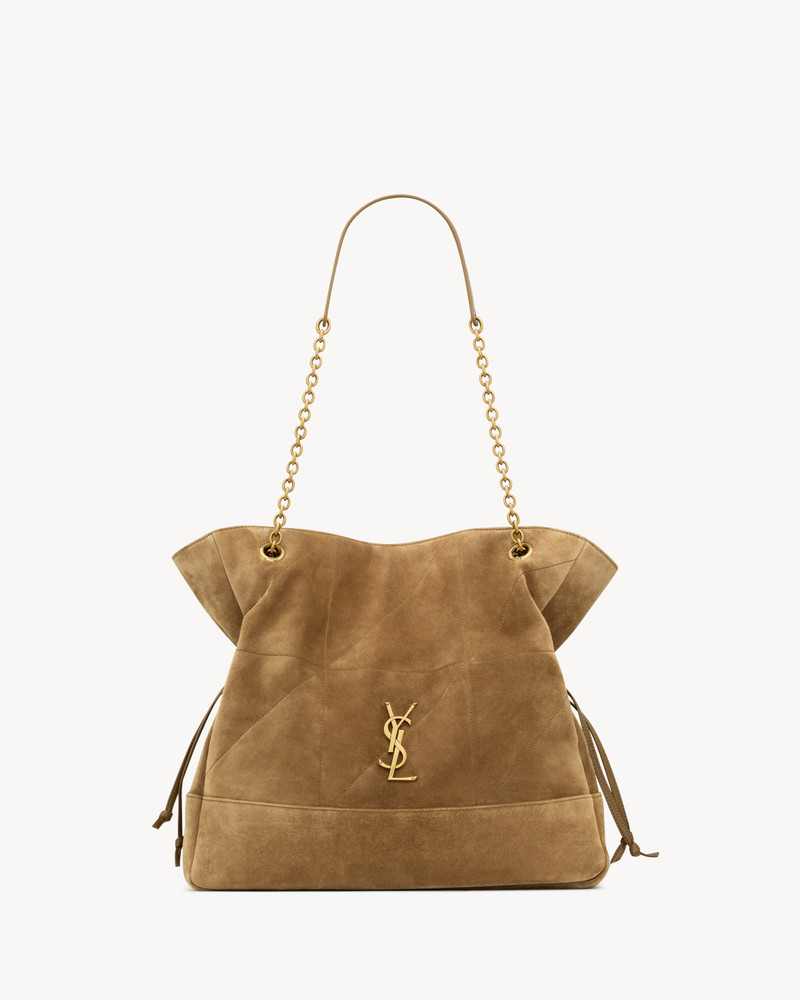 JAMIE SHOPPING BAG IN SUEDE - 1