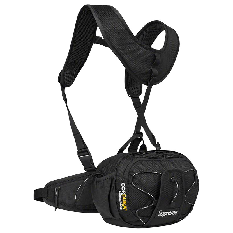 Supreme Supreme Harness Waist Bag 'Black' outlook