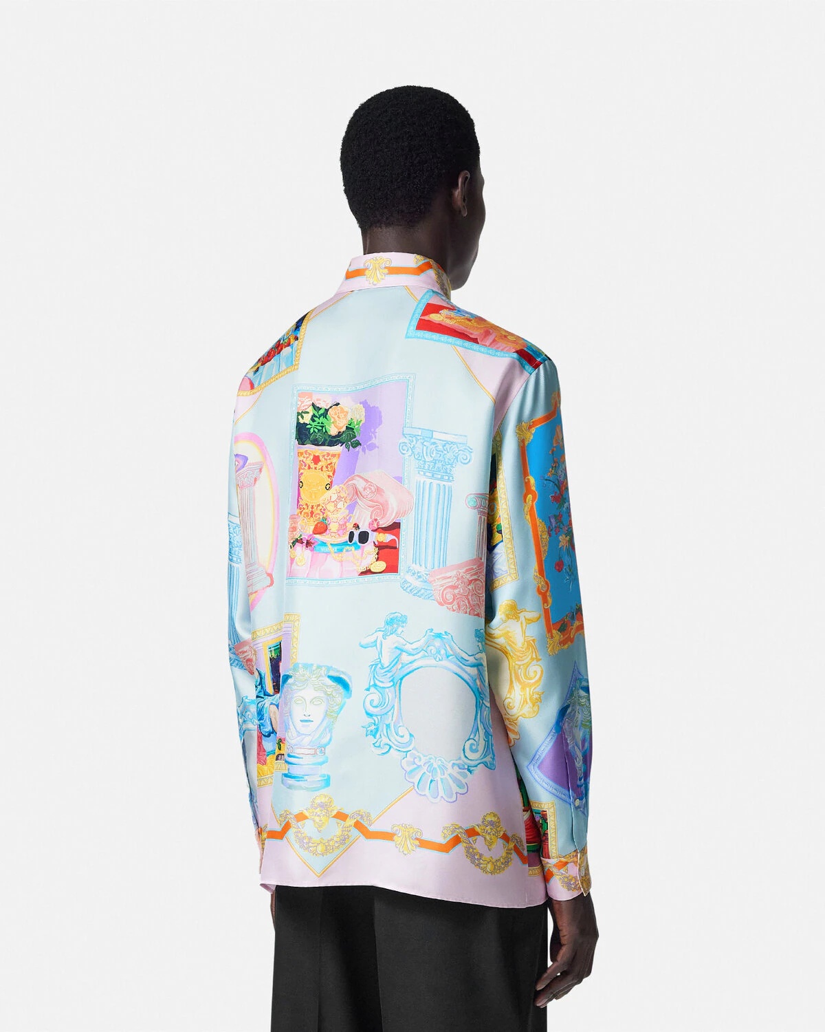 Versace Gallery Silk Shirt - 5
