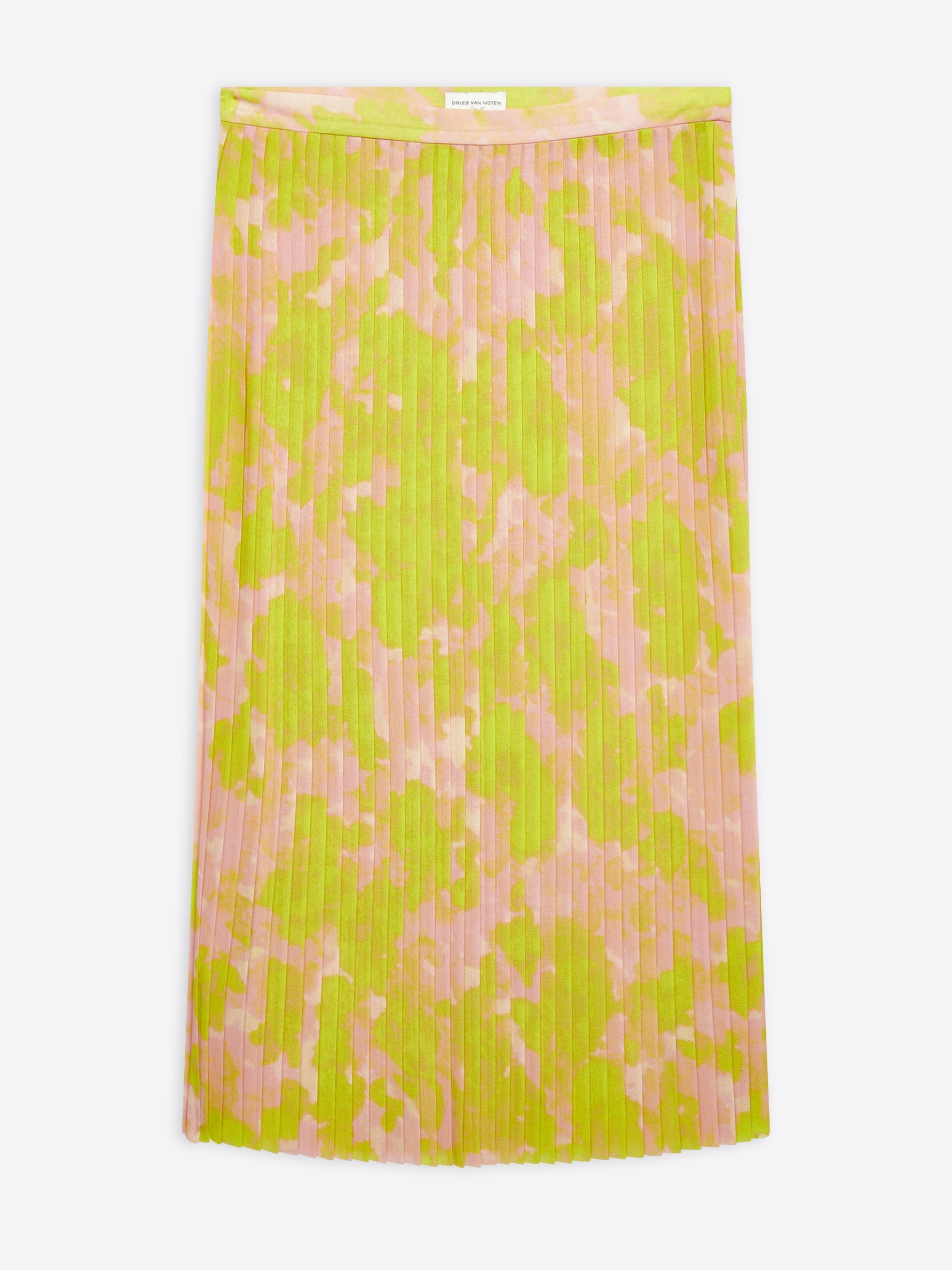 PLEATED MIDI SKIRT - 1