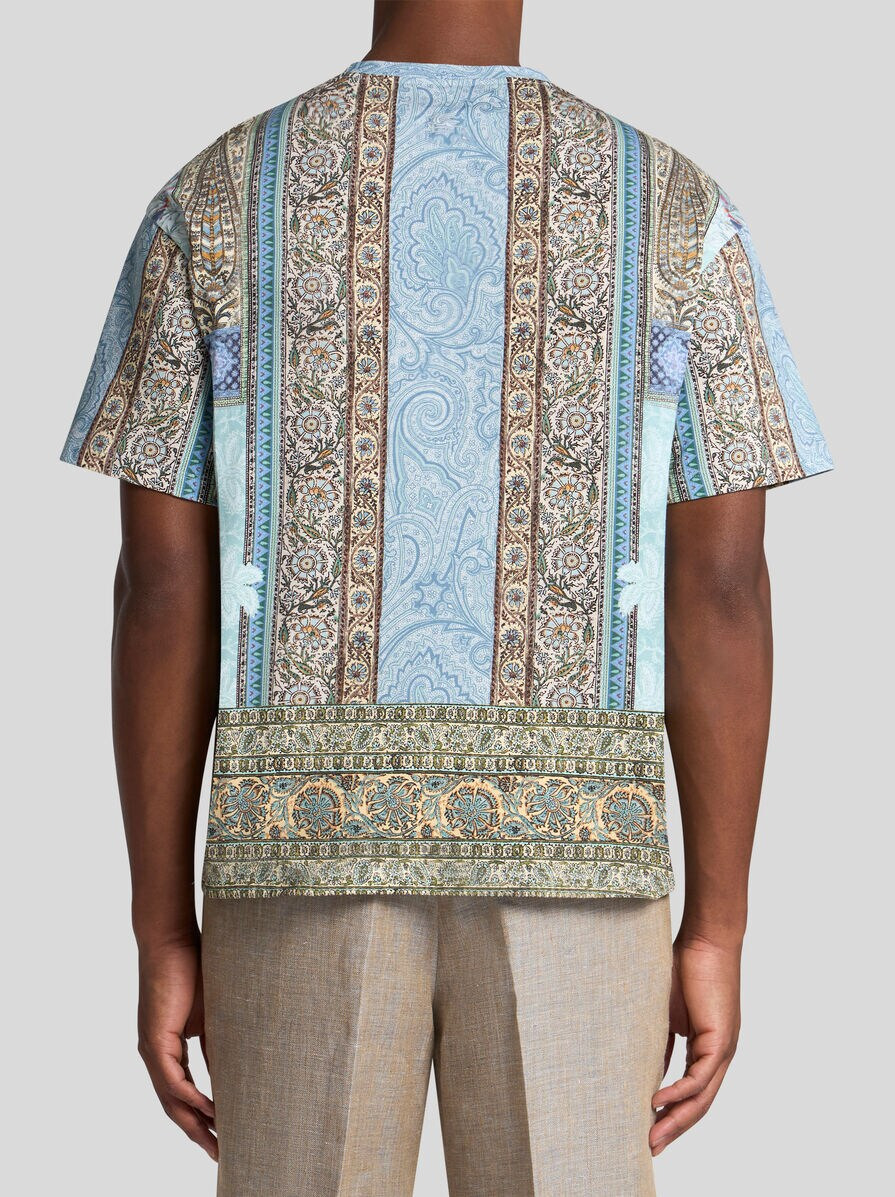 PRINTED COTTON T-SHIRT - 4