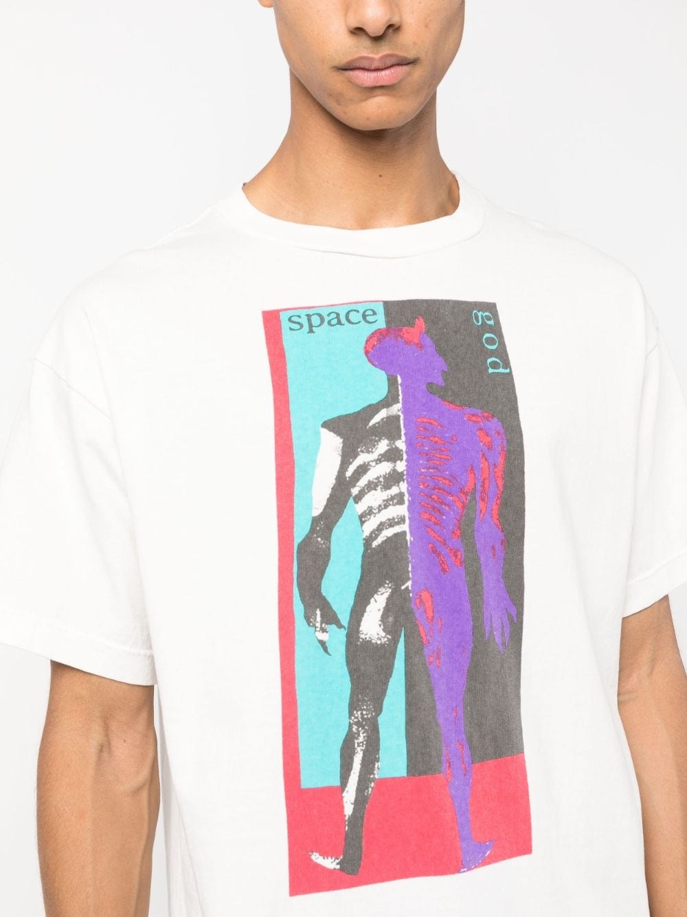 graphic-print cotton T-shirt - 5