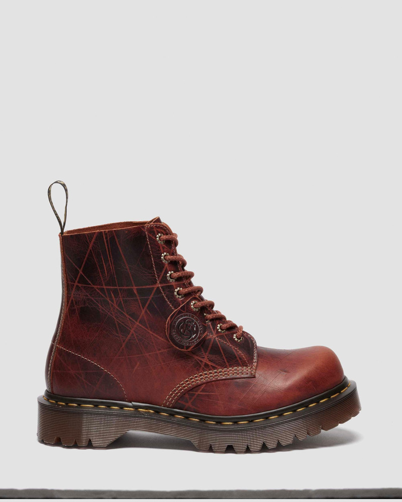 1460 PASCAL Leather Bump Toe Boots 1