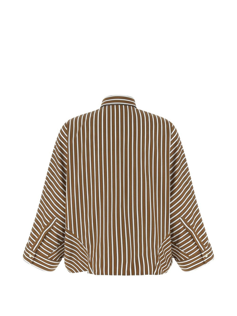 Brunello Cucinelli Monile striped-pattern shirt outlook